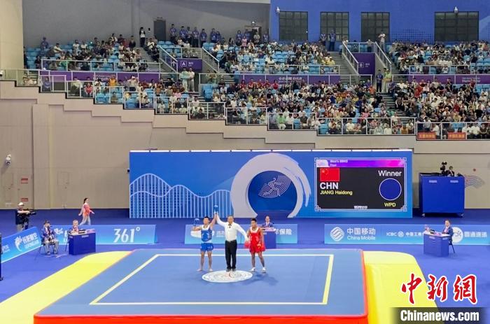 杭州亚运会武术散打赛中国选手包揽5金实现全满